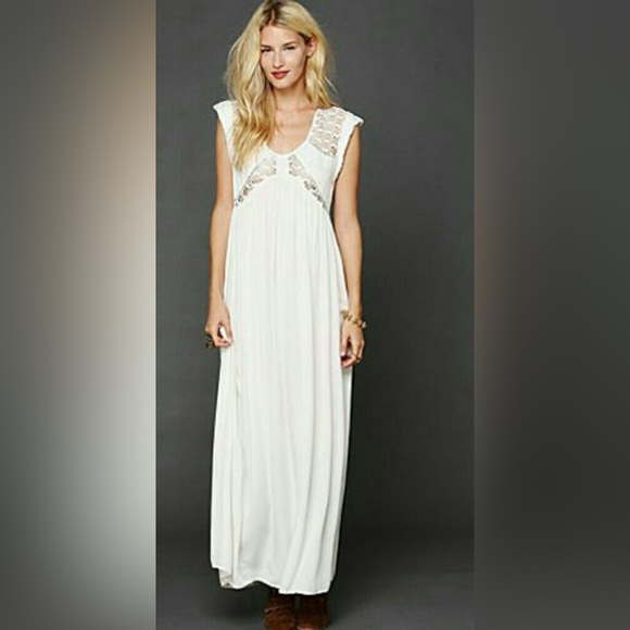 Free People Dresses & Skirts - Free People San Jose White Maxi Dress in XS/TP